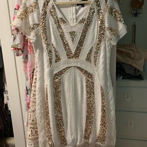 Lulus Sequin Mini Dress